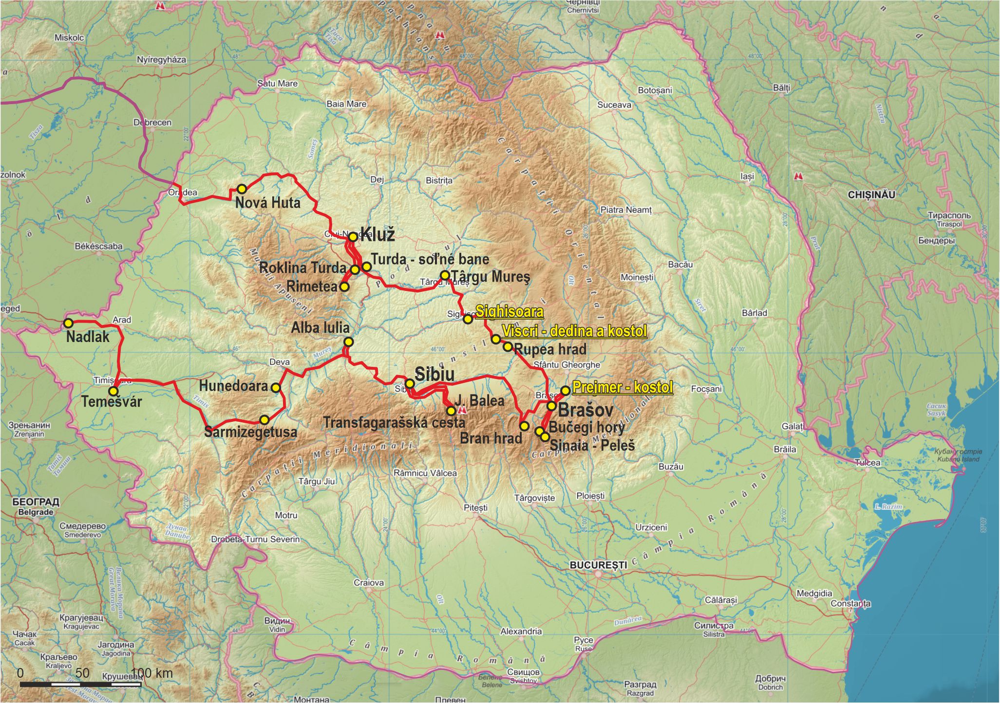 exkurzia Rumunsko Sedmohradsko 2024