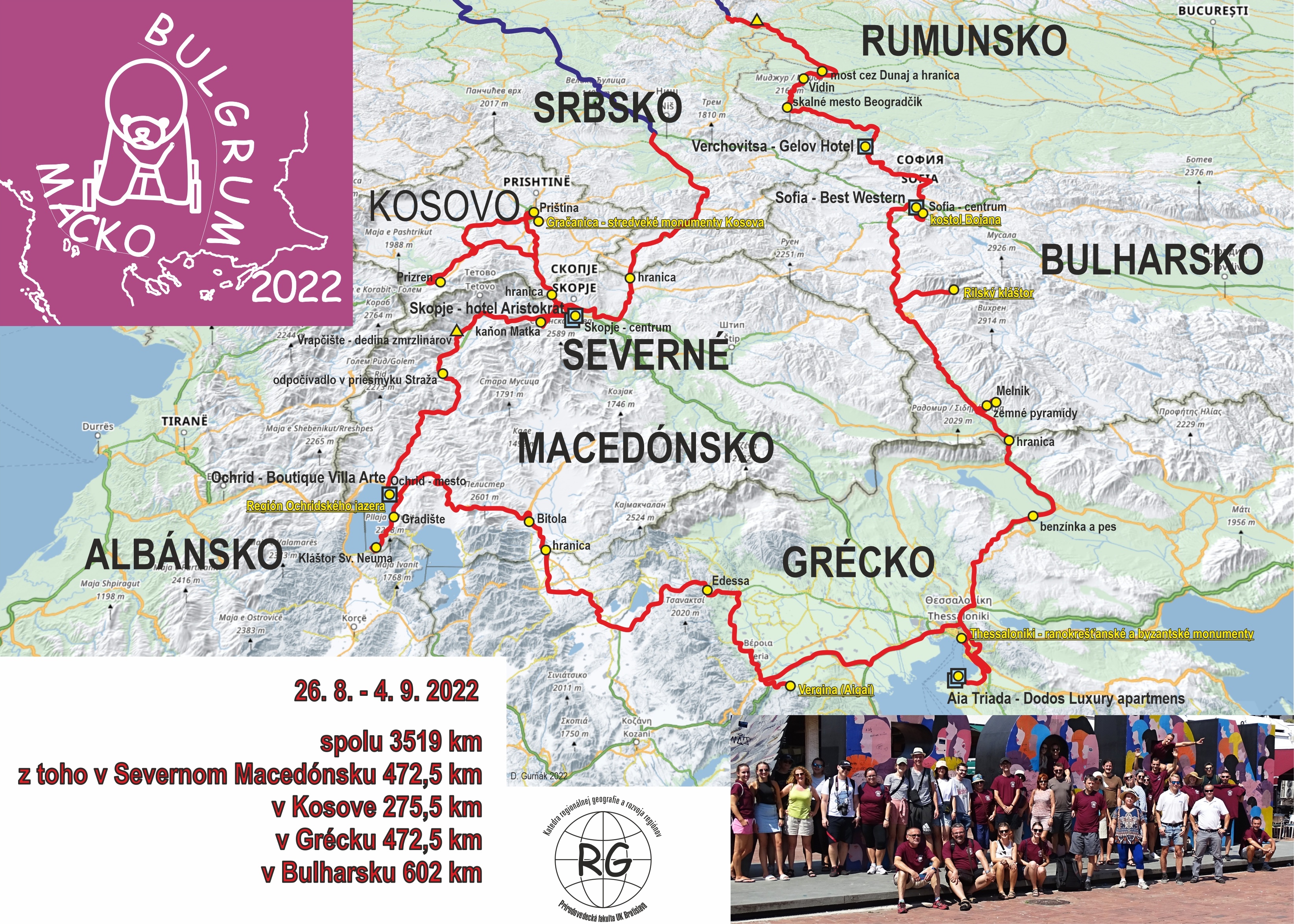 exkurzia Balkán 2022